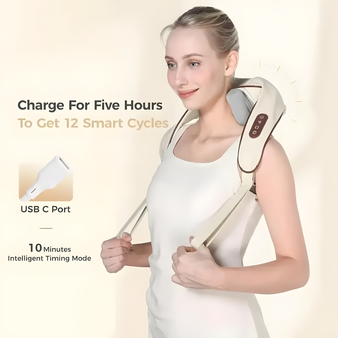 Coravay Heated Neck & Shoulder Massager